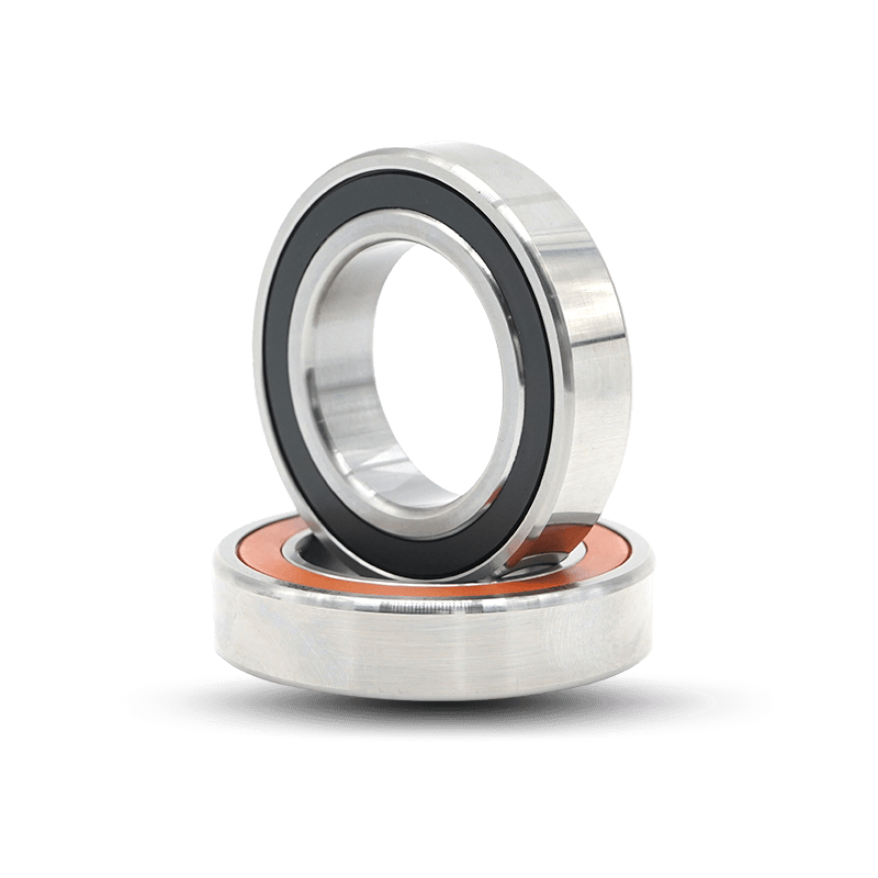 HCB7008-C-2RSD-T-P4S-DT 40*68*15mm high speed spindle angular contact ball bearings-ceramic ball 